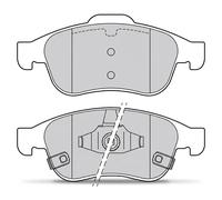 Plaquettes de frein Essieu avant 302207 VALEO pour JEEP FIAT