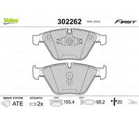 Plaquettes de frein Essieu avant 302262 VALEO pour BMW 3 Touring X1 3 3 Coupé