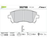 VALEO 302788 Plaquettes de frein