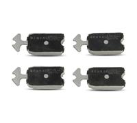 Plaquettes de frein Essieu avant 50-00-0648 ASHIKA pour CITROËN 2 CV DYANE