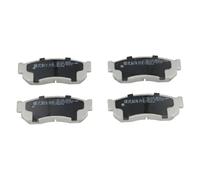 Plaquettes de frein Essieu avant 50-01-101 ASHIKA pour NISSAN SUBARU