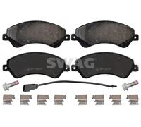 Plaquettes de frein Essieu avant 50 91 6673 SWAG pour FORD TRANSIT Fourgon