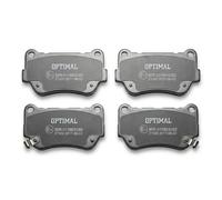 Plaquettes de frein Essieu avant BP-09592 OPTIMAL pour SUZUKI GEO