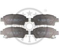 Plaquettes de frein Essieu avant BP-10347 OPTIMAL pour TOYOTA YARIS