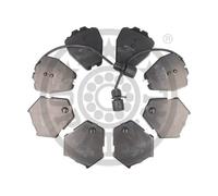 Plaquettes de frein Essieu avant BP-10483 OPTIMAL pour AUDI A8 D2