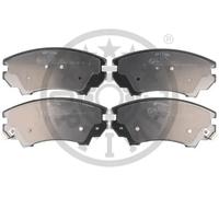 Plaquettes de frein Essieu avant BP-12455 OPTIMAL pour OPEL SAAB CHEVROLET