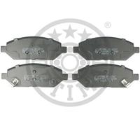 Plaquettes de frein Essieu avant BP-12747 OPTIMAL pour VAUXHALL OPEL