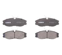 Jeu de plaquettes de frein ABE C11056ABE, avant