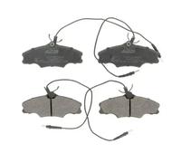 Jeu de plaquettes de frein ABE C1P023ABE, avant