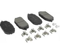 HERTH+BUSS JAKOPARTS Jeu de 4 plaquettes de frein avant J3602143 pour PEUGEOT DS