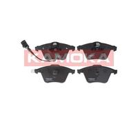 Kamoka Plaquettes de frein Avant JQ101218 – Ép.20mm, contact d'usure inclus, VW Golf VI/Scirocco/A3