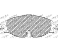 Plaquettes de frein FCP4433H FERODO RACING pour CUPRA SEAT SKODA VW AUDI