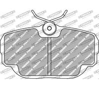 Plaquettes de frein sport non homologuées FERODO FCP660R