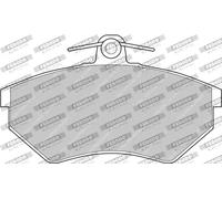 Plaquettes de frein sport non homologuées FERODO FCP774H
