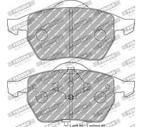 Jeu de plaquettes de frein FERODO Performance FDS1463, avant