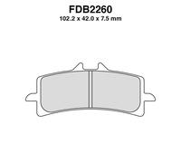 Ferodo Fdb2260st Sintered Brake Pads Clair
