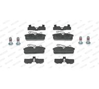 FERODO Plaquettes de freins Arrière non préparé pour l'indicateur d'usure Épaisseur 9,8mm avec accessoires FDB4893 Compatible avec RENAULT Twizy MAM