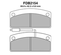 PLAQUETTES DE FREIN FERODO MINICAR FDB2154P 4PZ POUR Grecav EKE 505 XL