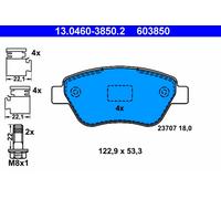 PLAQUETTES DE FREIN FIAT P. DOBLO/PANDA 1.3-1.9 JTD 05-