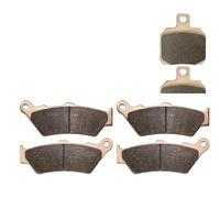 Plaquettes de frein for ETV1000 ETV 1000 rallye Raid 2002 03 2004 2005 2006 2007 2008 2009 2010 2011 2012 2013 2014 2015(Sintered Set)