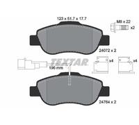 PLAQUETTES DE FREIN FORD P. KA 1.3 TDCI 08-