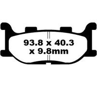 EBC Brakes SFA199HH Plaquettes de frein