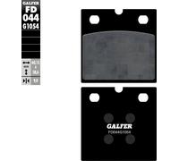 Plaquettes de frein Galfer FD044G1054 semi-métal avant 9mm pour BMW R 100 GS 80, MuZ / MZ ETZ Fun Tour Silver Star Classic Saxon Country Paris Dakar 251 Sport année 1981 - 2001