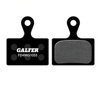 Paire de plaquettes semi metalliques galfer fd496 g1053 performance pour freins shimano tiagra 105 ultegra dura ace grx metrea xtr rs305