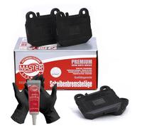 Plaquettes de frein + gants + graisse pour freins arrière pour MERCEDES CLASSE M