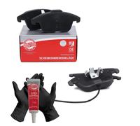 Plaquettes de frein + gants + graisse pour freins avant pour AUDI A4 Allroad B8