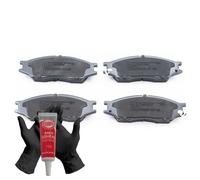 Plaquettes de frein + gants + graisse pour freins avant pour NISSAN ALMERA II