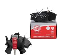 Plaquettes de frein + gants + graisse pour freins avant pour OPEL CORSA B