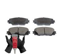 Plaquettes de frein + gants + graisse pour freins avant pour TOYOTA RACTIS