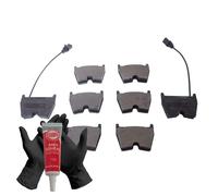 Plaquettes de frein + gants + graisse pour freins avant pour VW PHAETON