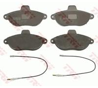 Plaquettes de frein GDB1216 TRW pour CITROËN PEUGEOT FIAT