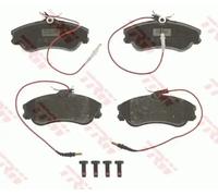 Plaquettes de frein GDB1260 TRW pour CITROËN PEUGEOT