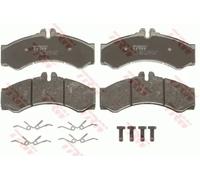 Plaquettes de frein GDB1288 TRW pour MERCEDES-BENZ VW MULTICAR