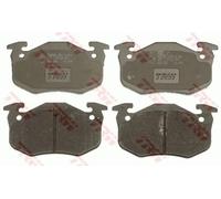 Plaquettes de frein GDB1305 TRW pour PEUGEOT RENAULT CITROËN MERCEDES-BENZ