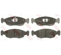 Plaquettes de frein GDB1322 TRW pour PEUGEOT CITROËN