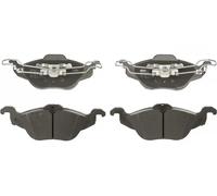 TRW Plaquettes de frein GDB1351 Kit de 4 pour Opel Zafira A (T98) 1999-2006 Essieu avant