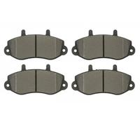 Plaquettes de frein GDB1380 TRW pour RENAULT OPEL