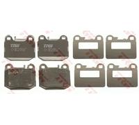 Plaquettes de frein GDB1457 TRW pour MERCEDES-BENZ CLASSE M