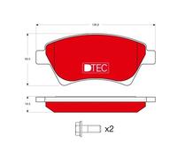 Plaquettes de frein GDB1552DTE TRW pour RENAULT KANGOO Express MEGANE II Break