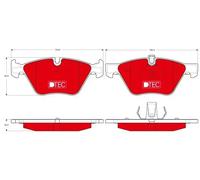 Jeu de plaquettes de frein TRW GDB1559DTE, avant