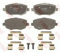 Plaquettes de frein GDB1593 TRW pour LANCIA Y YPSILON