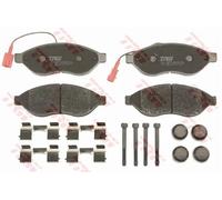 Plaquettes de frein GDB1681 TRW pour FIAT PEUGEOT CITROËN OPEL