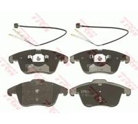 Plaquettes de frein GDB1818 TRW pour PEUGEOT CITROËN