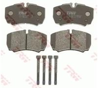 Plaquettes de frein GDB1901 TRW pour FORD TRANSIT Camion plate-forme/Châssis