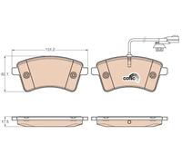Plaquettes de frein GDB1941 TRW pour RENAULT KANGOO Express KANGOO BE BOP