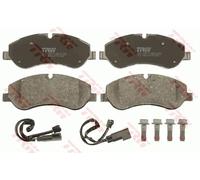 Plaquettes de frein GDB1967 TRW pour FORD TOURNEO CUSTOM V362 Autobus/Autocar